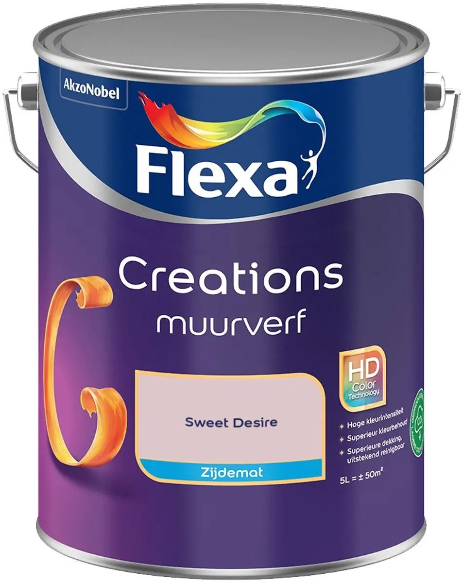 Flexa Creations Muurverf Zijdemat Sweet Desire 5L