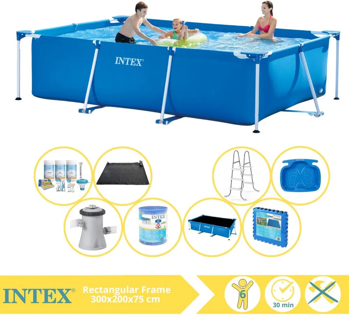 Intex 28272NP Opzetzwembad 300x200x75cm