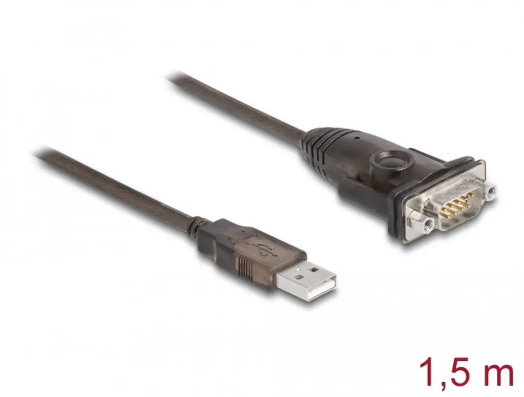 Delock USB 2.0 naar RS-232 Adapter 9-pin