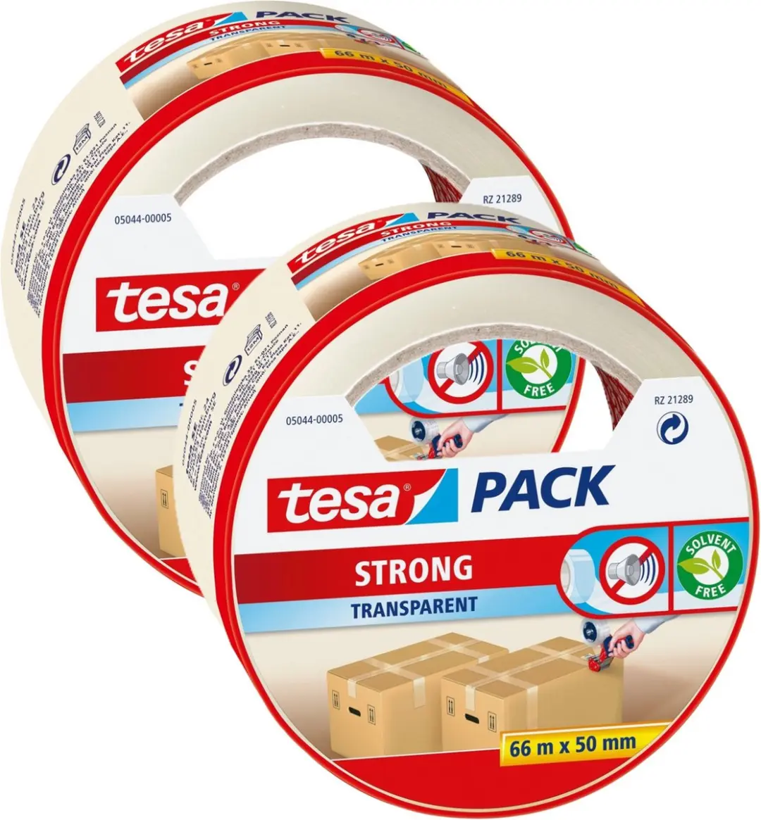 Tesa Verpakkingstape 2 Stuks