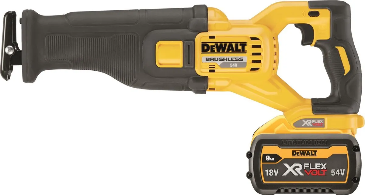 DeWalt DCS389X2 Reciprozaag 54V XR Flexvolt - 2x 9,0Ah
