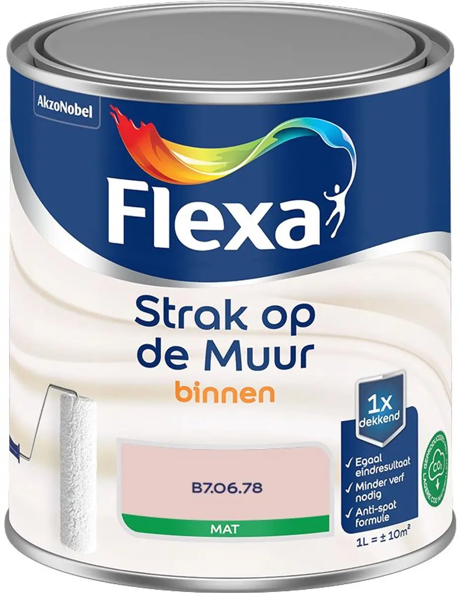 Flexa Strak Op De Muur Binnenmat B7.06.78 Mengverf 1L
