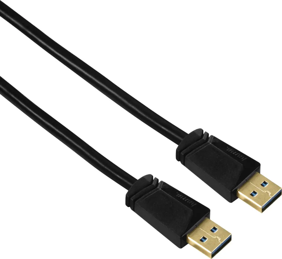 Hama 00125233 USB-kabel USB 3.2 Gen 1 (3.1 Gen 1) 1,8 m USB A Zwart