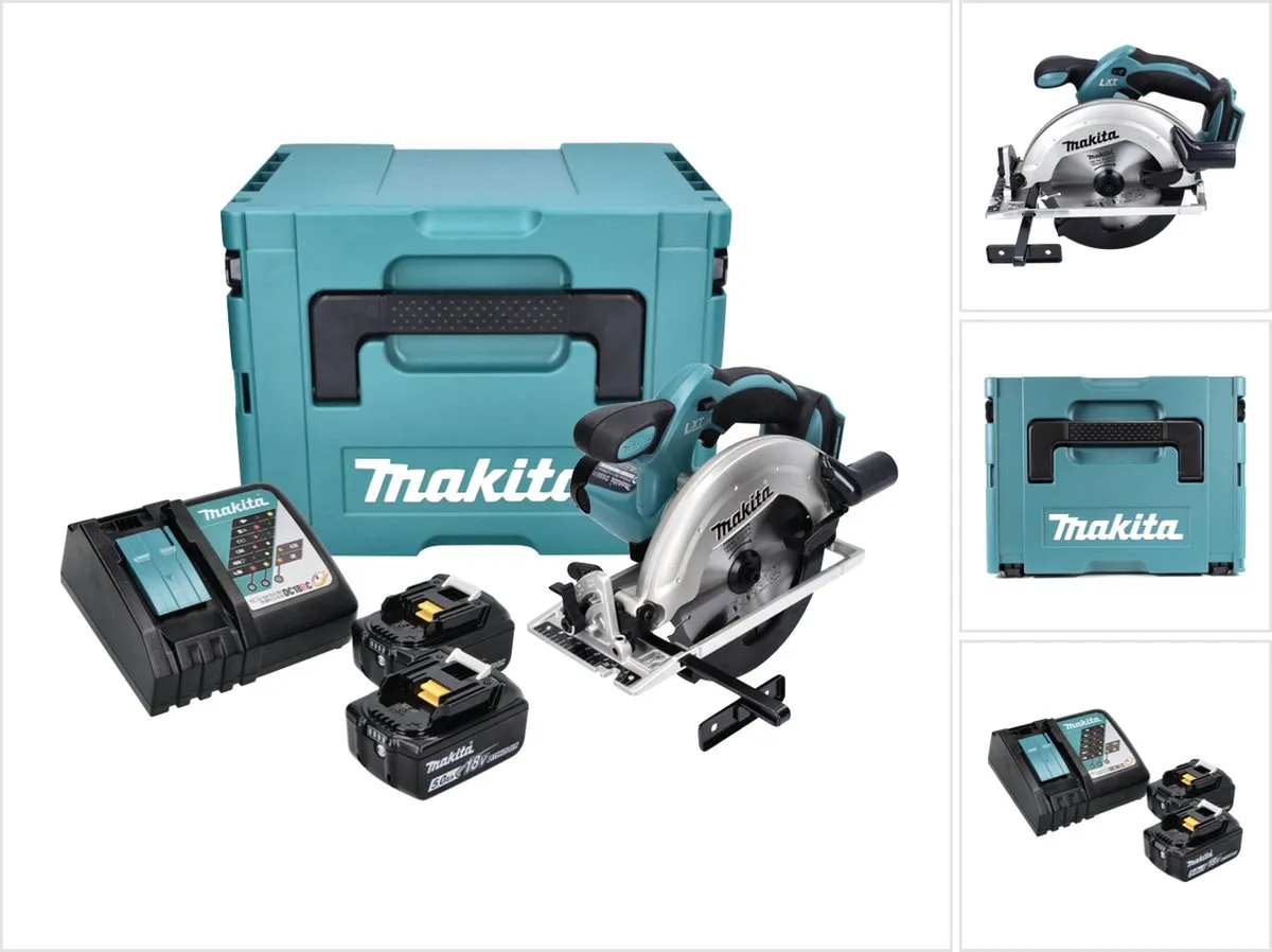 Makita DSS 611 RTJ Accu-cirkelzaag 18V 165mm