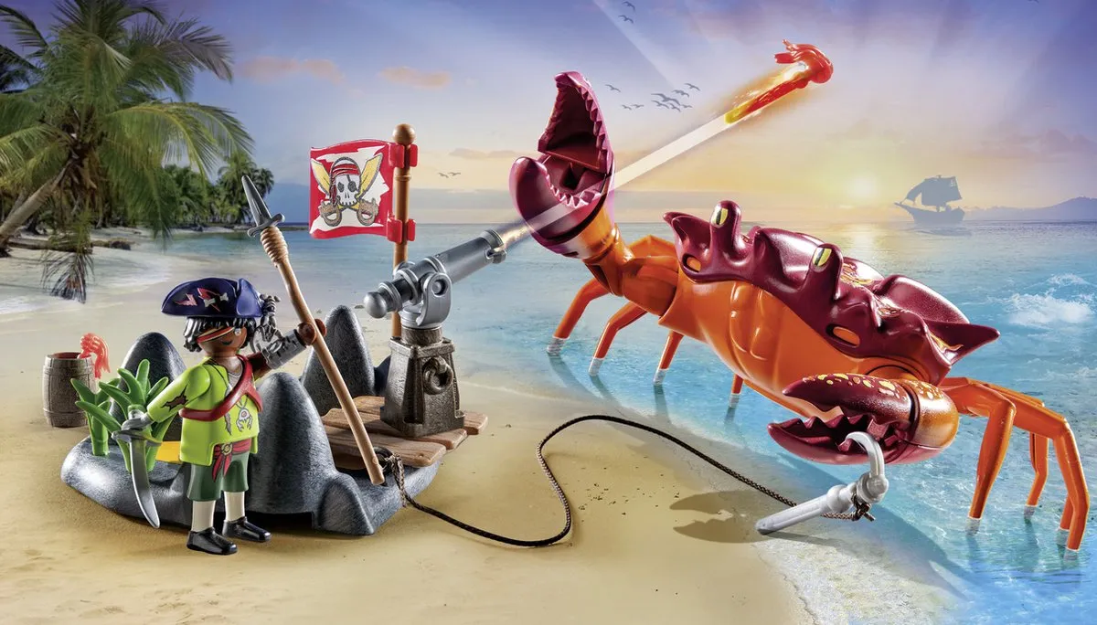 Playmobil Pirates Strijd tegen de gigantische krab 71532 - Multicolor - afbeelding 6 van 6