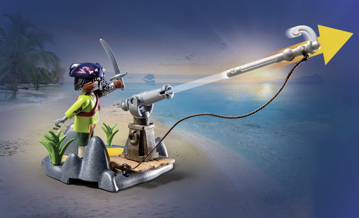 PLAYMOBIL Pirates Strijd tegen de gigantische krab - 71532