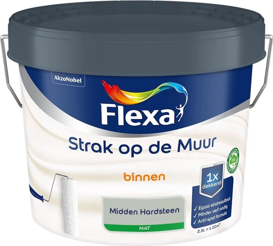 Flexa Strak Op De Muur Binnen Mat Mengverf 2,5L
