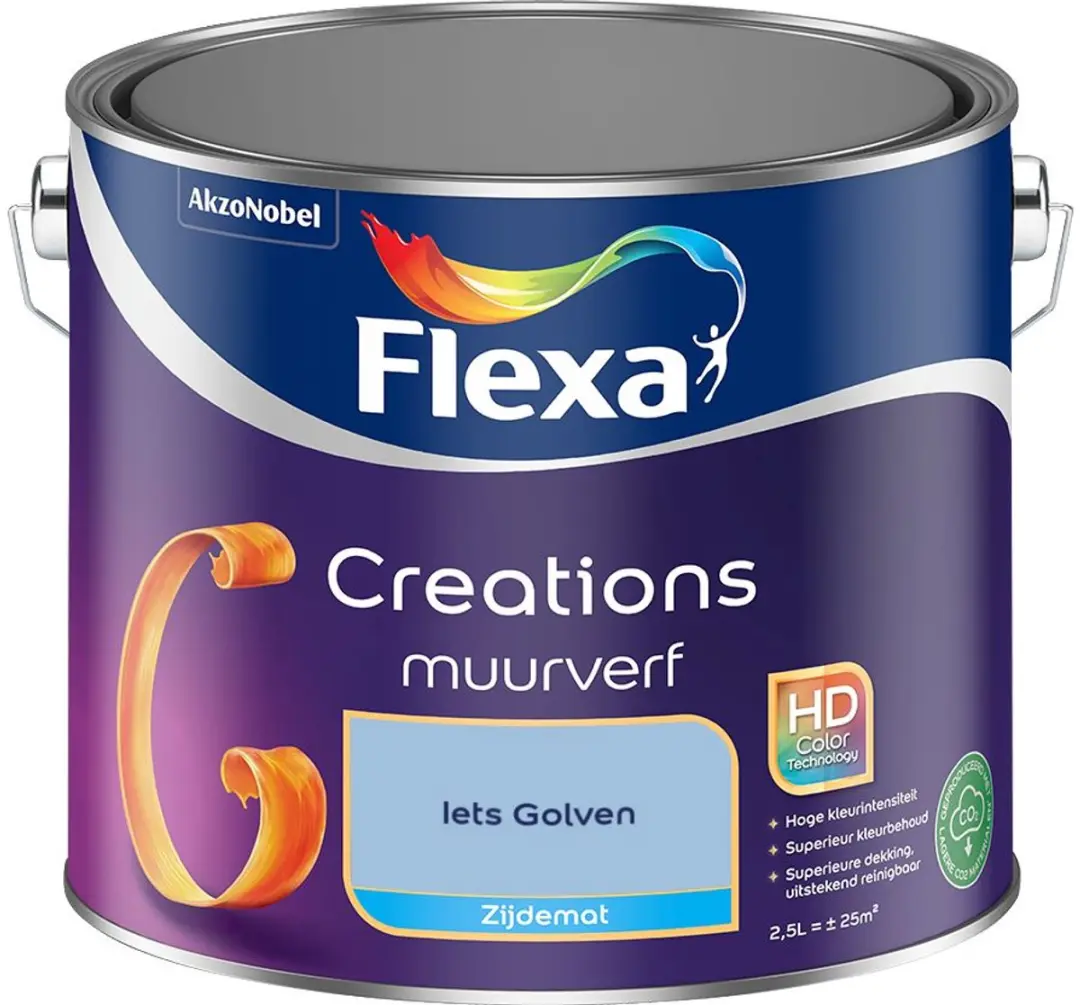 Flexa Creations Muurverf Zijdemat Iets Golven 2,5L