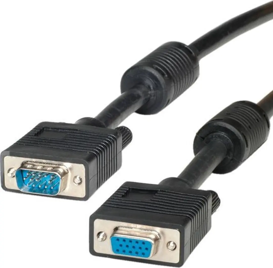 Roline SVGA Kabel HD15 ST - BU 2m - Zwart
