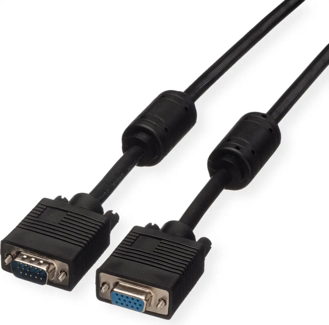 Roline SVGA Kabel HD15 ST - BU 2m - Zwart