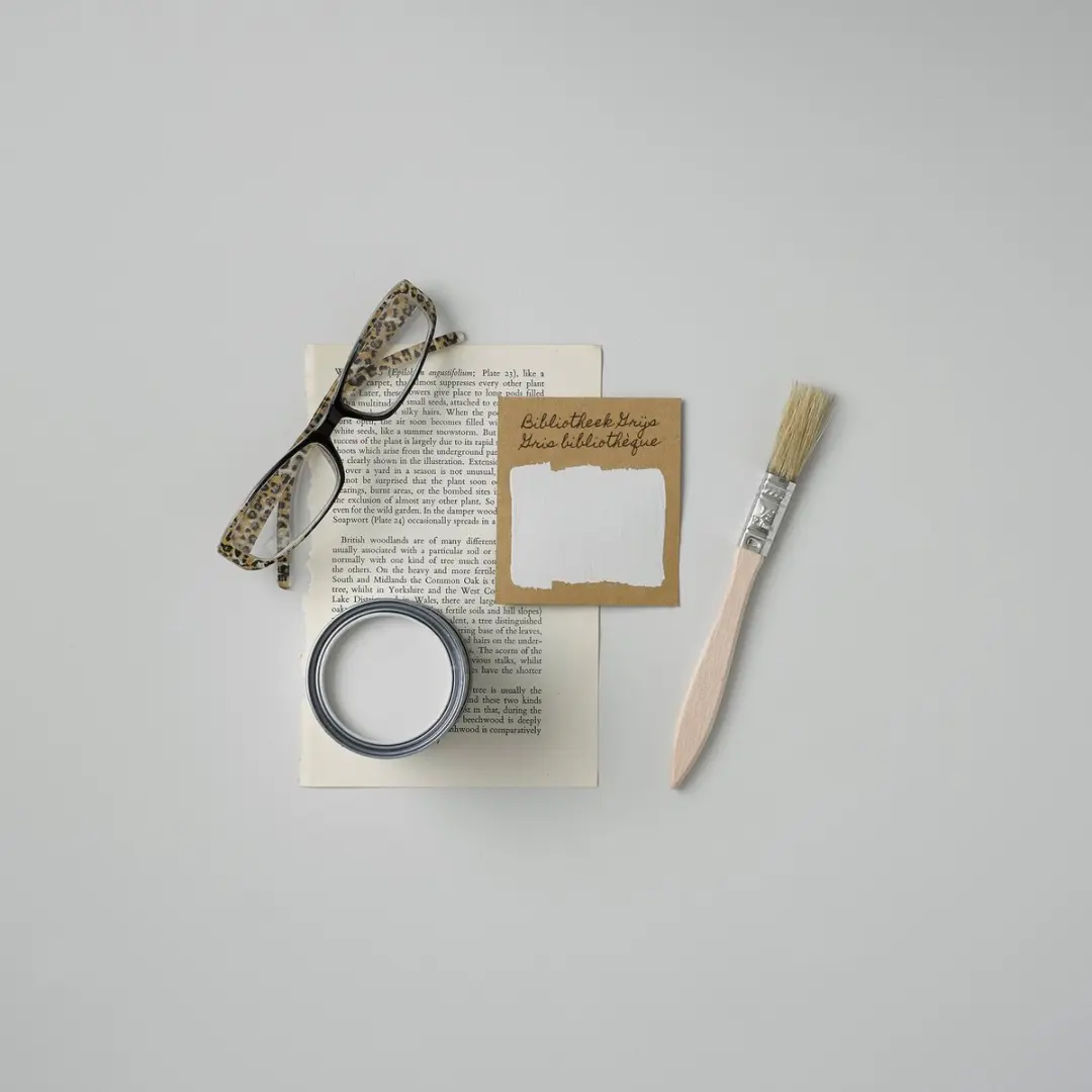 Rust-Oleum Bibliotheek Grijs Zijdeglans Verf 750ml - Kunststof