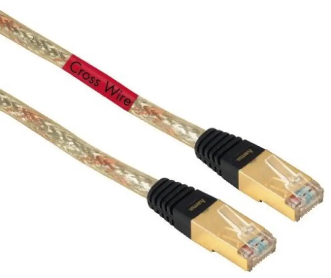 Hama GoldLine Cross-Over Netwerkkabel Cat5 5m - Goud