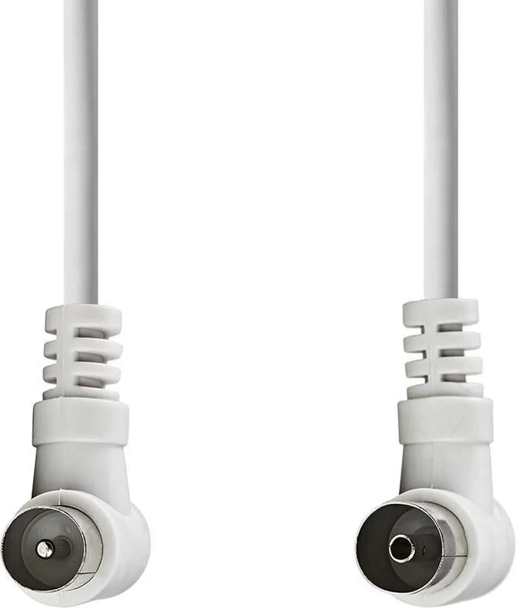 Nedis Coaxkabel CSGP40100WT15 - 1.5m - 75 Ohm - Wit