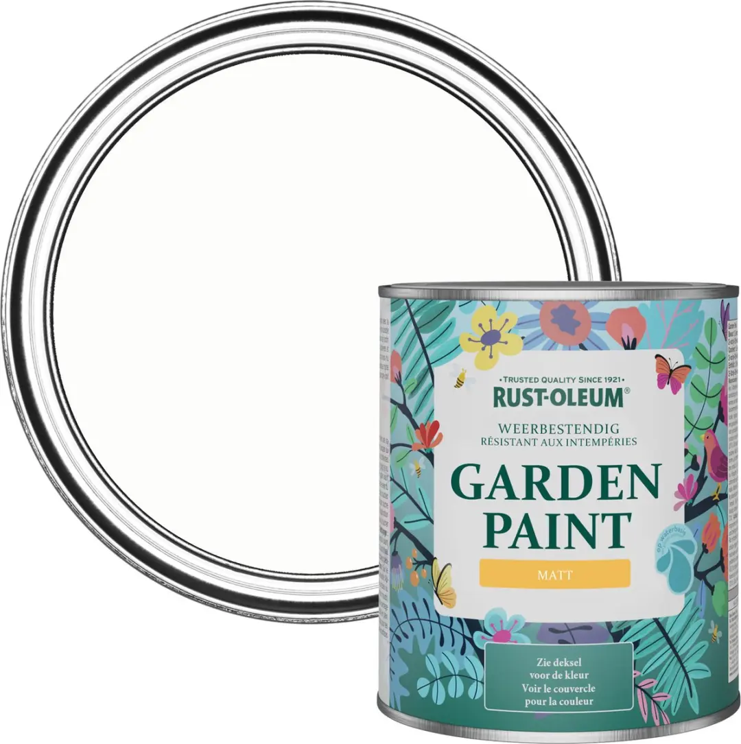 Rust-Oleum Wit Tuinverf Matt