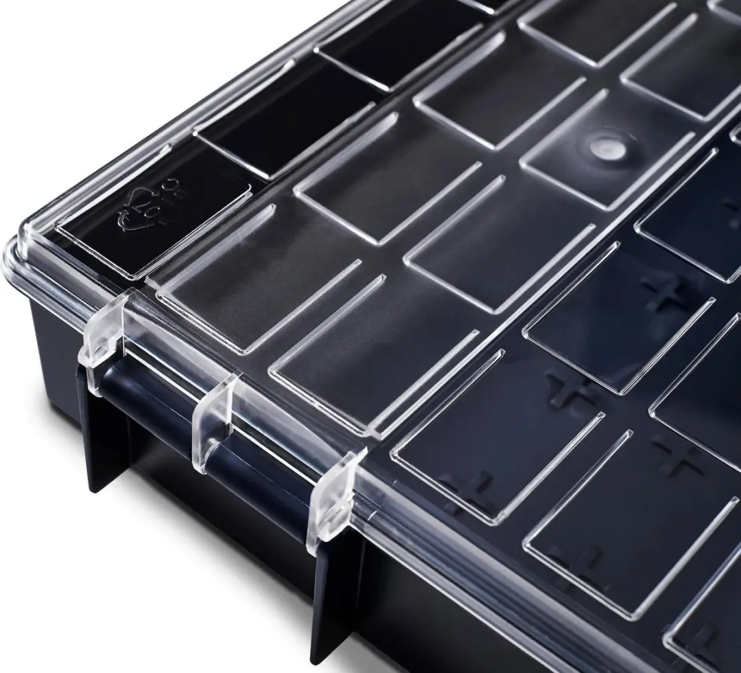 Raaco CarryLite 55 Assortimentsdoos - 16 Inzetbakjes - Donkerblauw