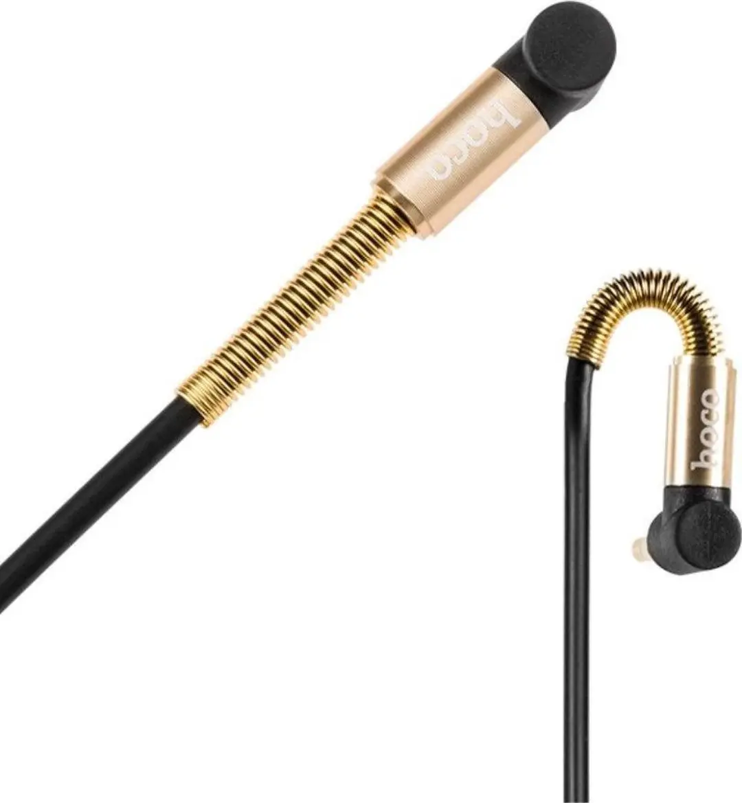 Hoco UPA02 AUX Audiokabel 3,5mm - 1m - Zwart