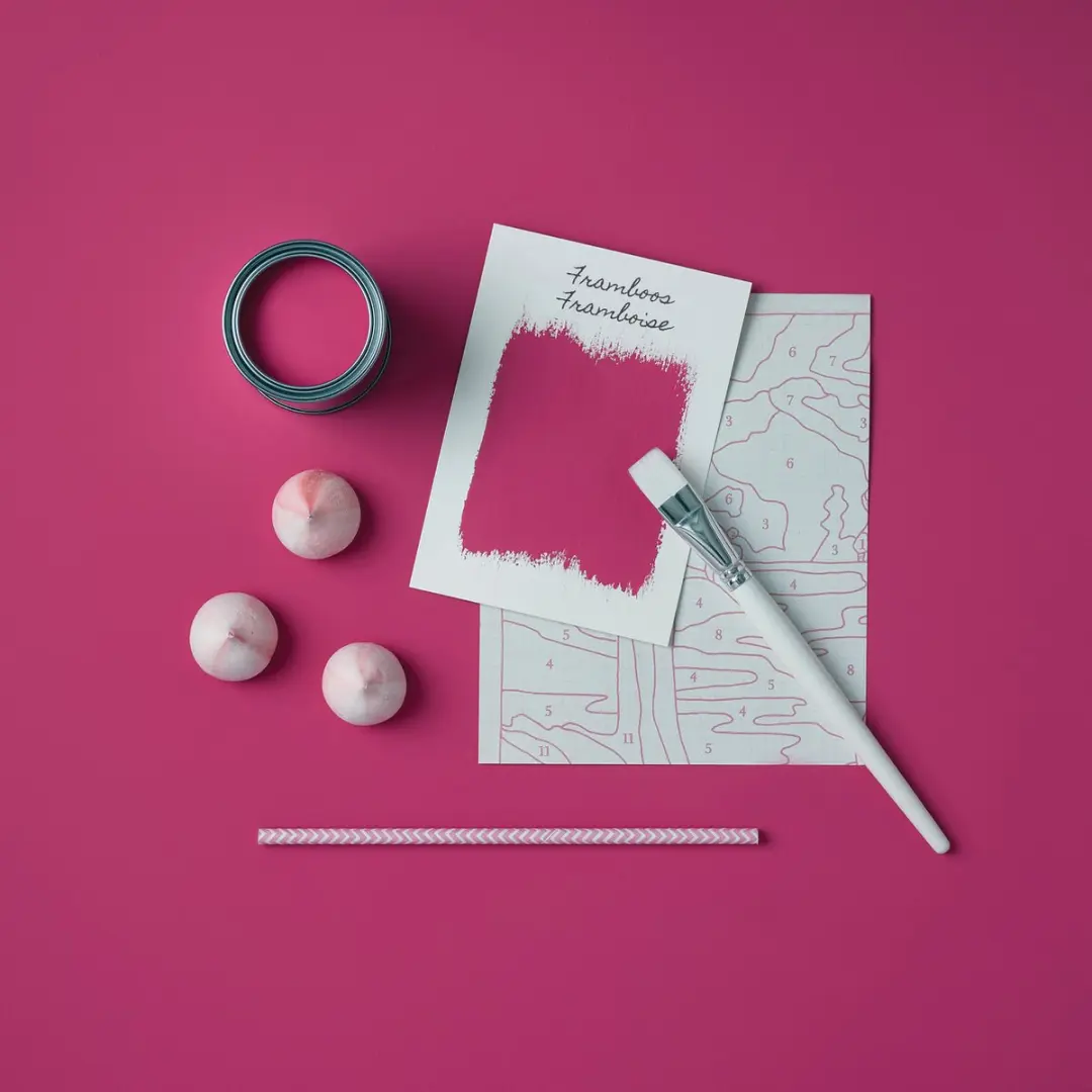 Rust-Oleum Roze Chalky Finish Meubelverf 750ml - Framboos