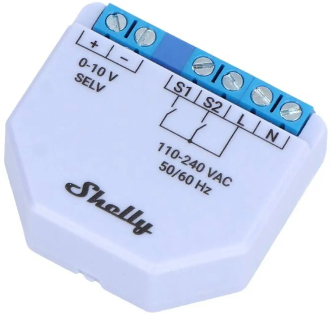 Shelly 3800235265703 Dimmer 0-10V - Transparent - afbeelding 6 van 6