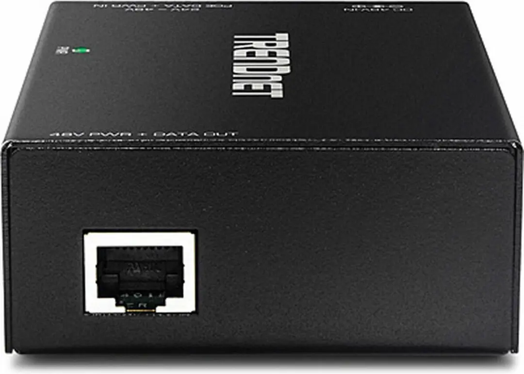 Trendnet TPE-E110 PoE+ Repeater - Zwart