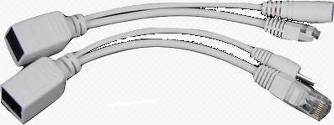Gembird OKS Passieve PoE-adapterkit 0,15m - Wit