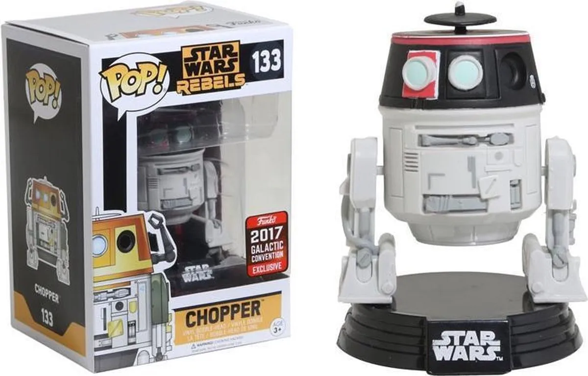Funko POP! Star Wars Rebels Chopper 133 - Multi