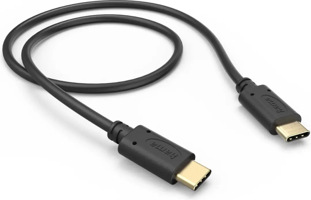 Hama USB 2.0 USB-C Kabel 0,5m - 0,48 Gbit/s Zwart