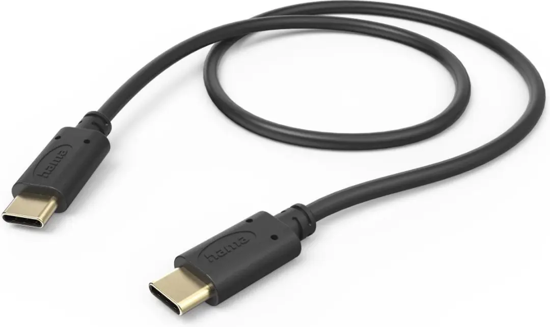 Hama USB 2.0 USB-C Kabel 0,5m - 0,48 Gbit/s Zwart