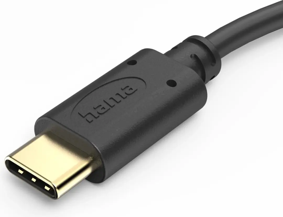 Hama USB 2.0 USB-C Kabel 0,5m - 0,48 Gbit/s Zwart