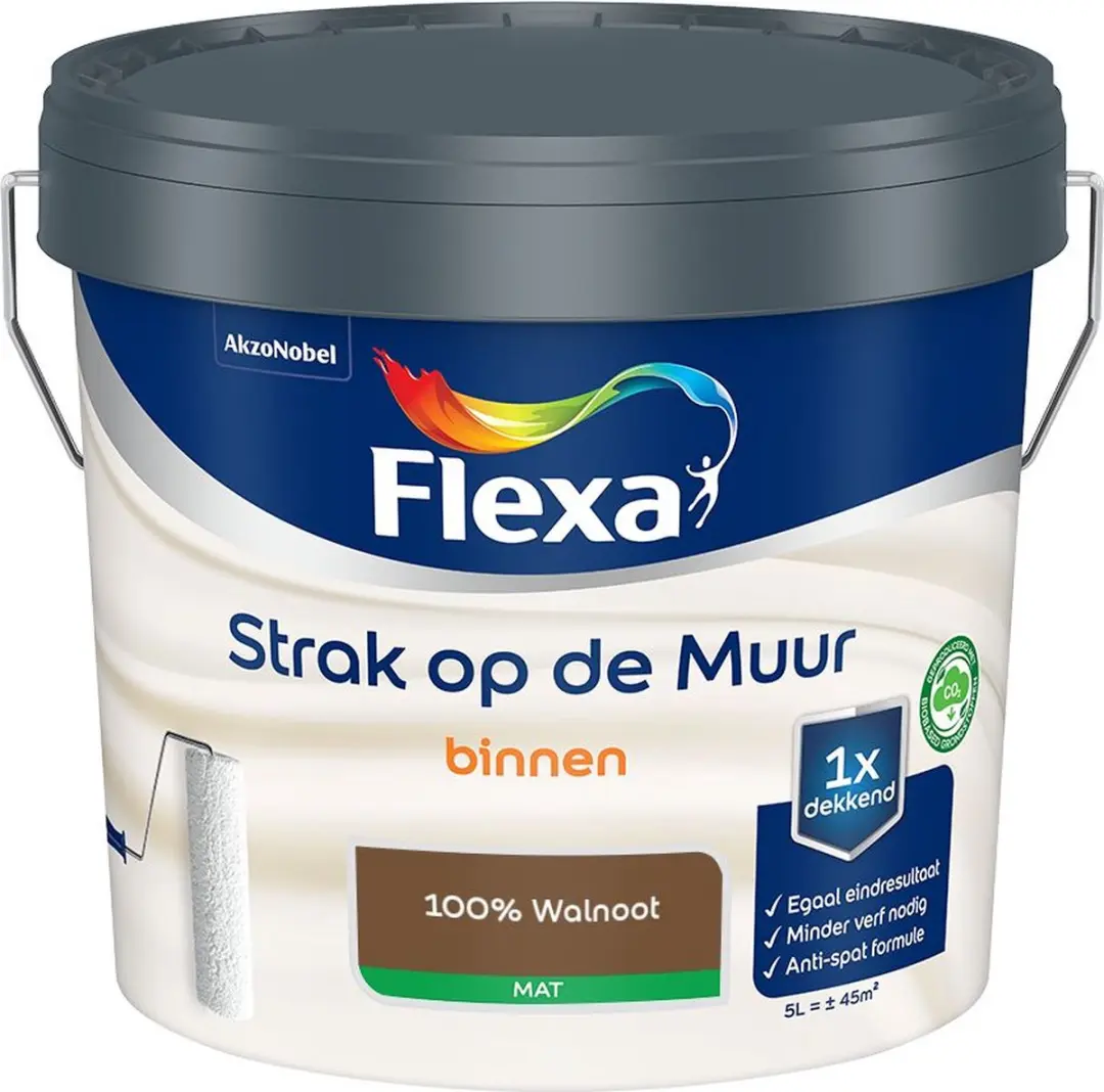 Flexa Strak Op De Muur Binnen Mat Mengverf 5L
