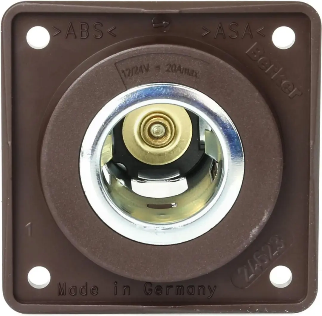 Hager Power Stopcontact 12V Integro Inzetstuk