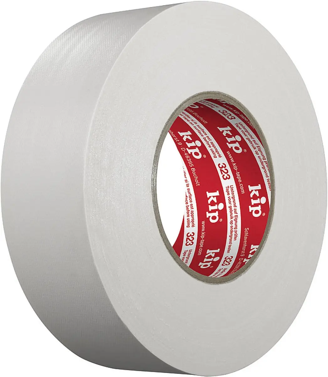 Kip 323 Gaffer Tape Wit 50mm
