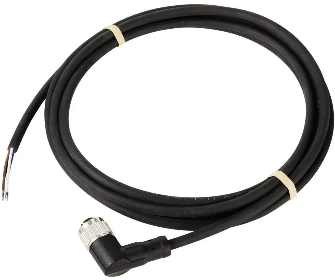 Tru Components TC-12832996 Sensor/Actuator M12 Kabel - 4 Polig - 5m - Zwart