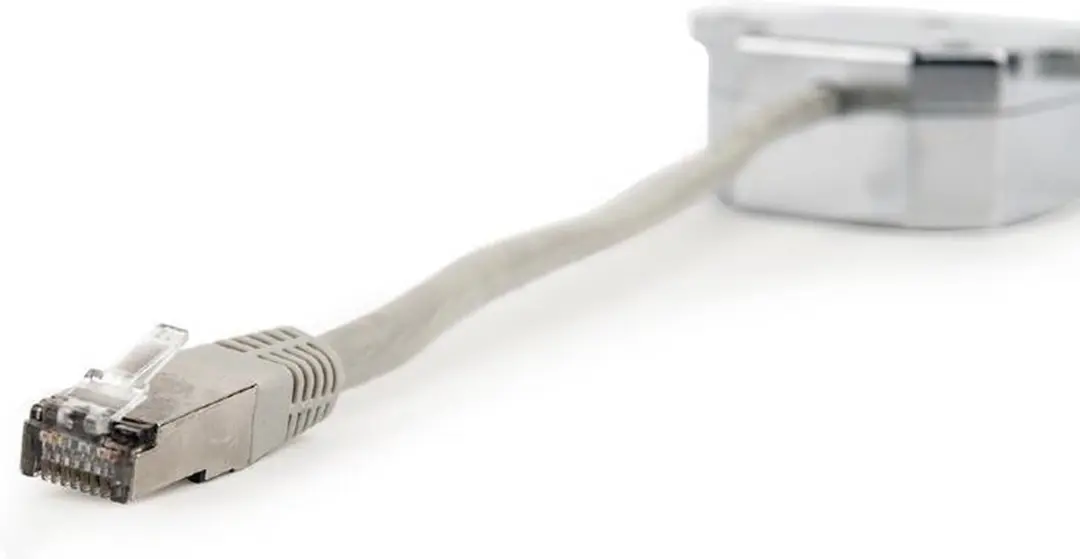 Gembird NCA-SP-02 2-poorts LAN-splitter - Wit