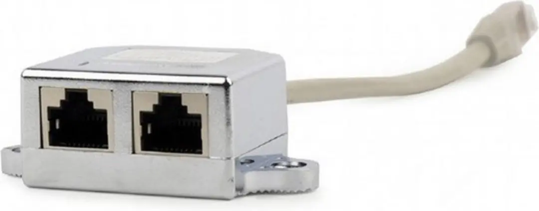 Gembird NCA-SP-02 2-poorts LAN-splitter - Wit
