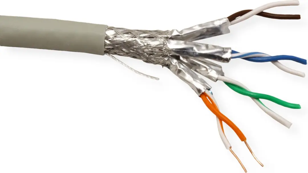 Roline S/FTP Cat.6A Kabel 300m - Grijs