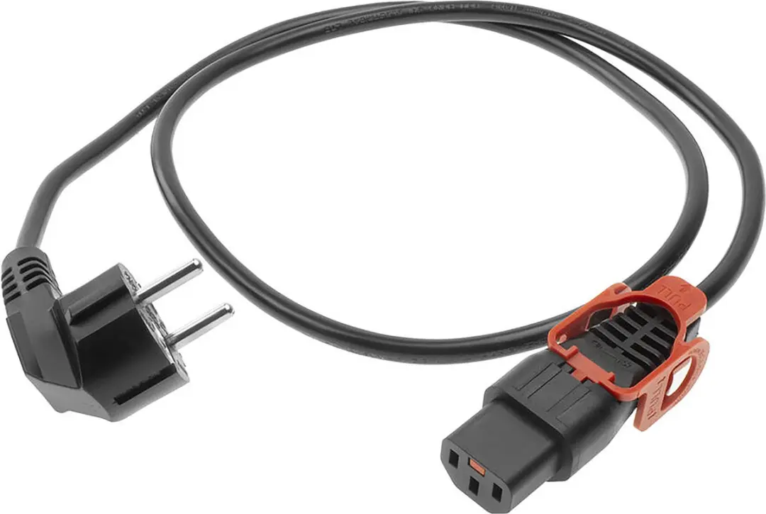 ACT AK5326 Haaks Netsnoer C13 2m - 5 Stuks