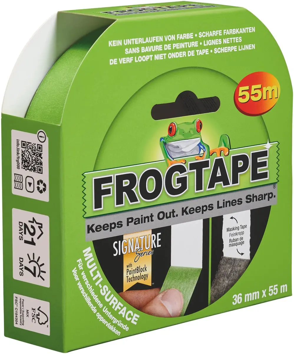 Kip Frogtape Multi-Surface Afplaktape 36mm x 41,1m