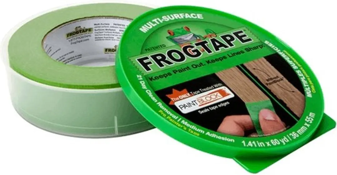 Kip Frogtape Multi-Surface Afplaktape 36mm x 41,1m - Meerkleurig