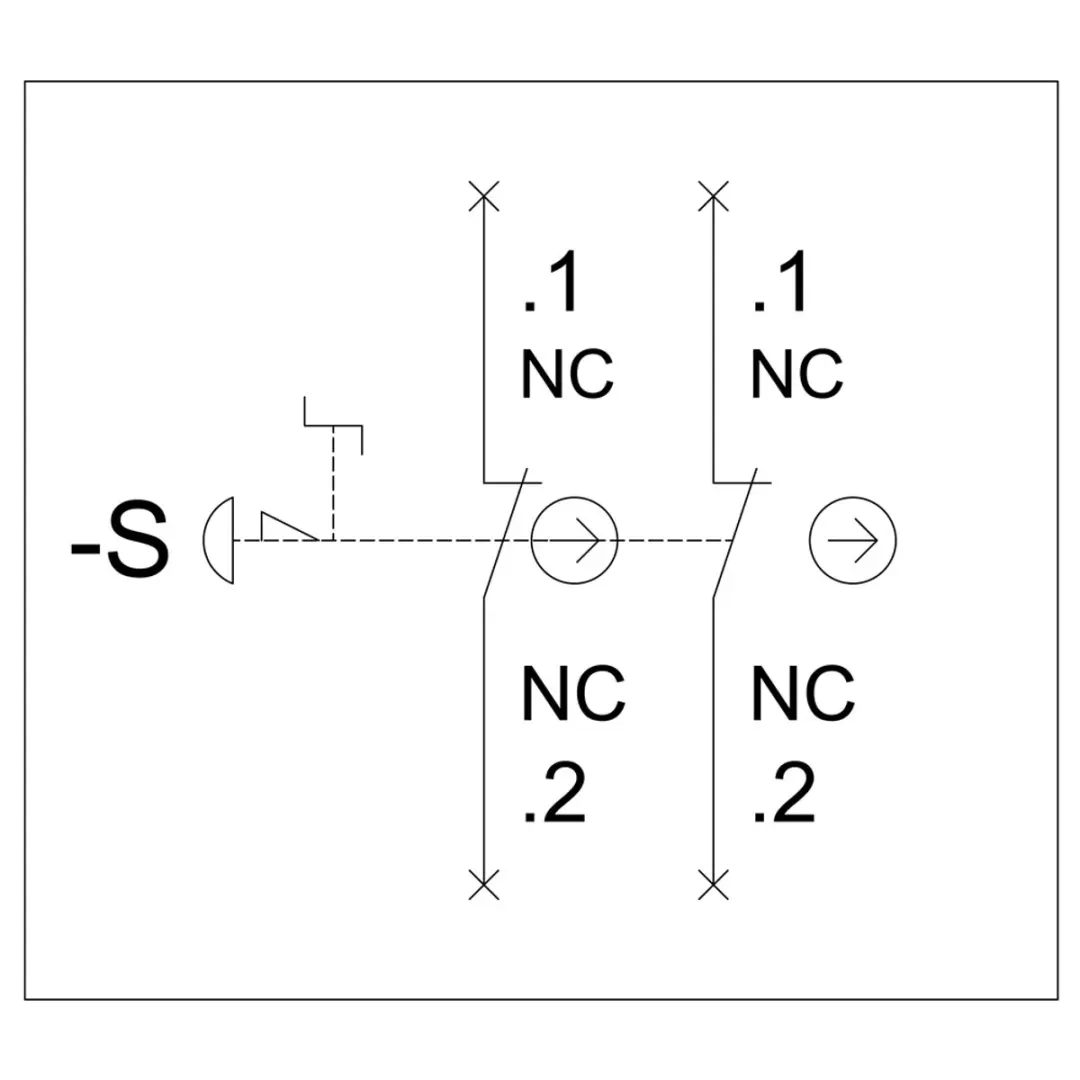 Siemens 3SU18010NB002AA2 Behuizing bodembevestiging - Rood - Draai-ontgrendeling