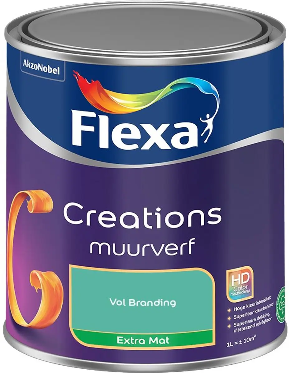 Flexa Creations Muurverf Extra Mat Vol Branding 1L