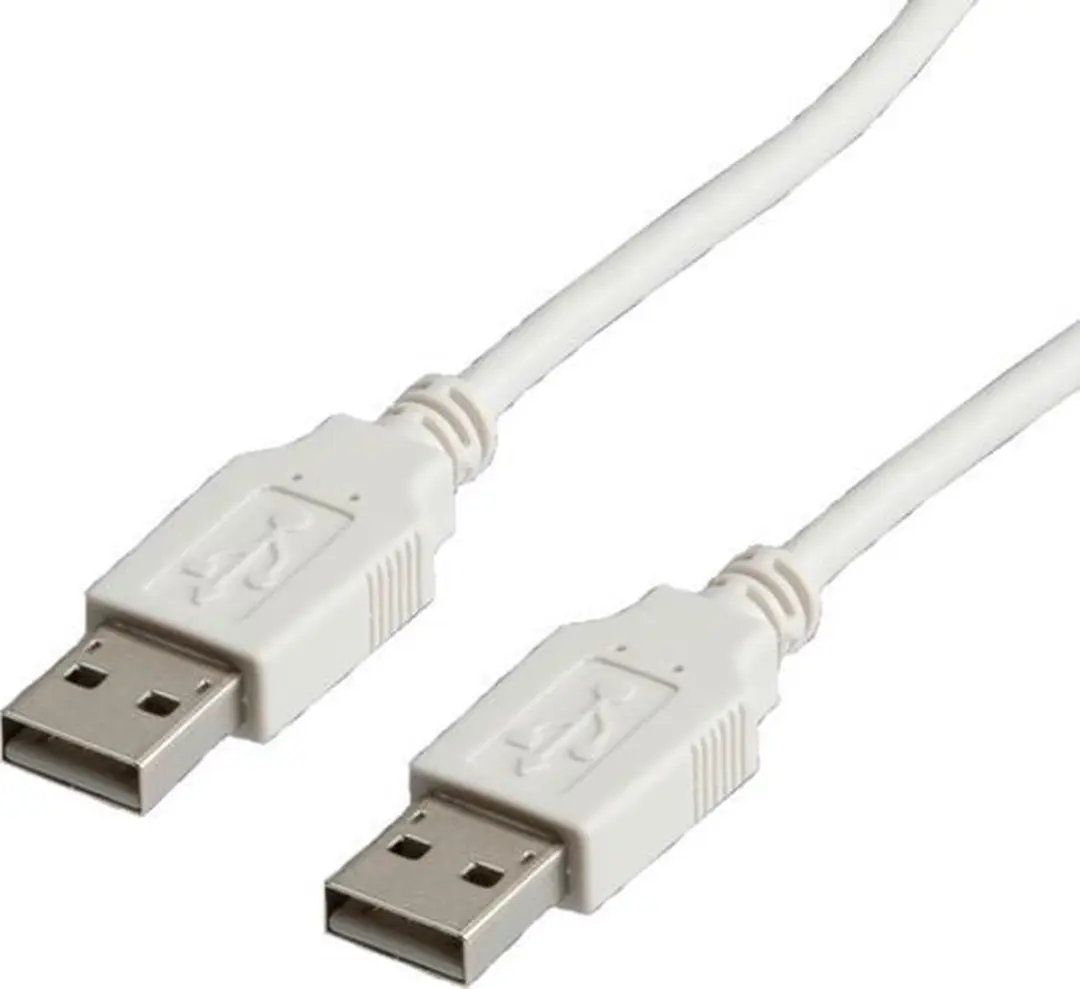 Value USB 2.0 Kabel A-A Wit 1,8m - afbeelding 6 van 6