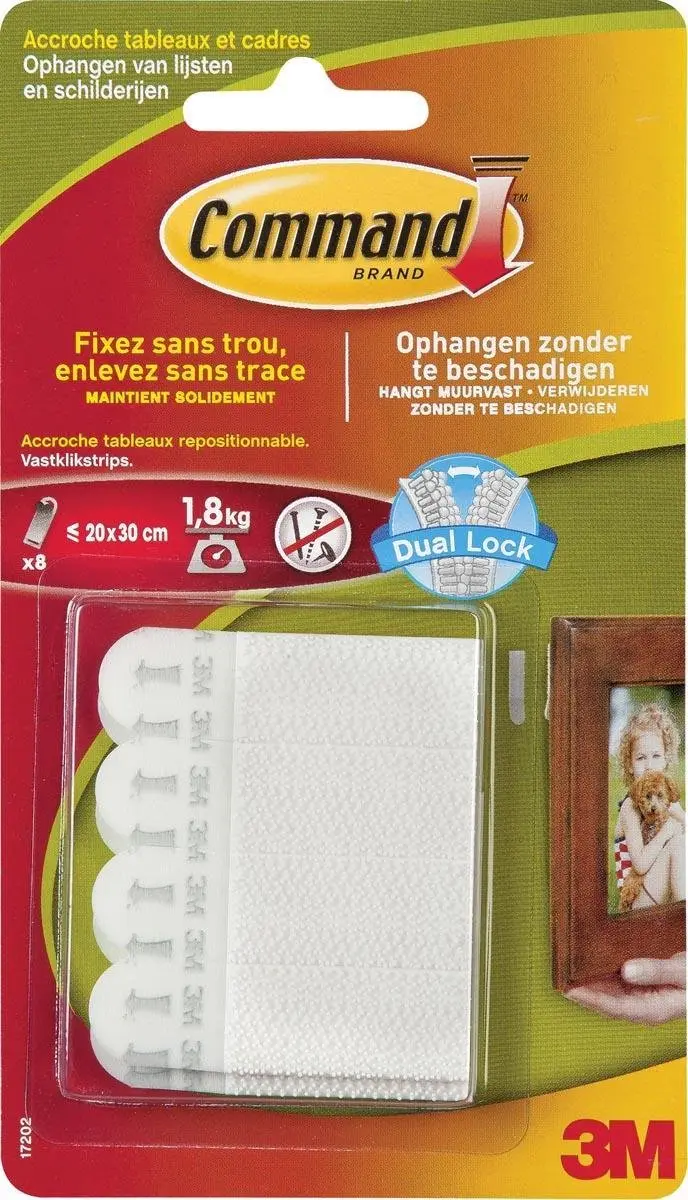 3M Command 17202C Klikstrip Licht