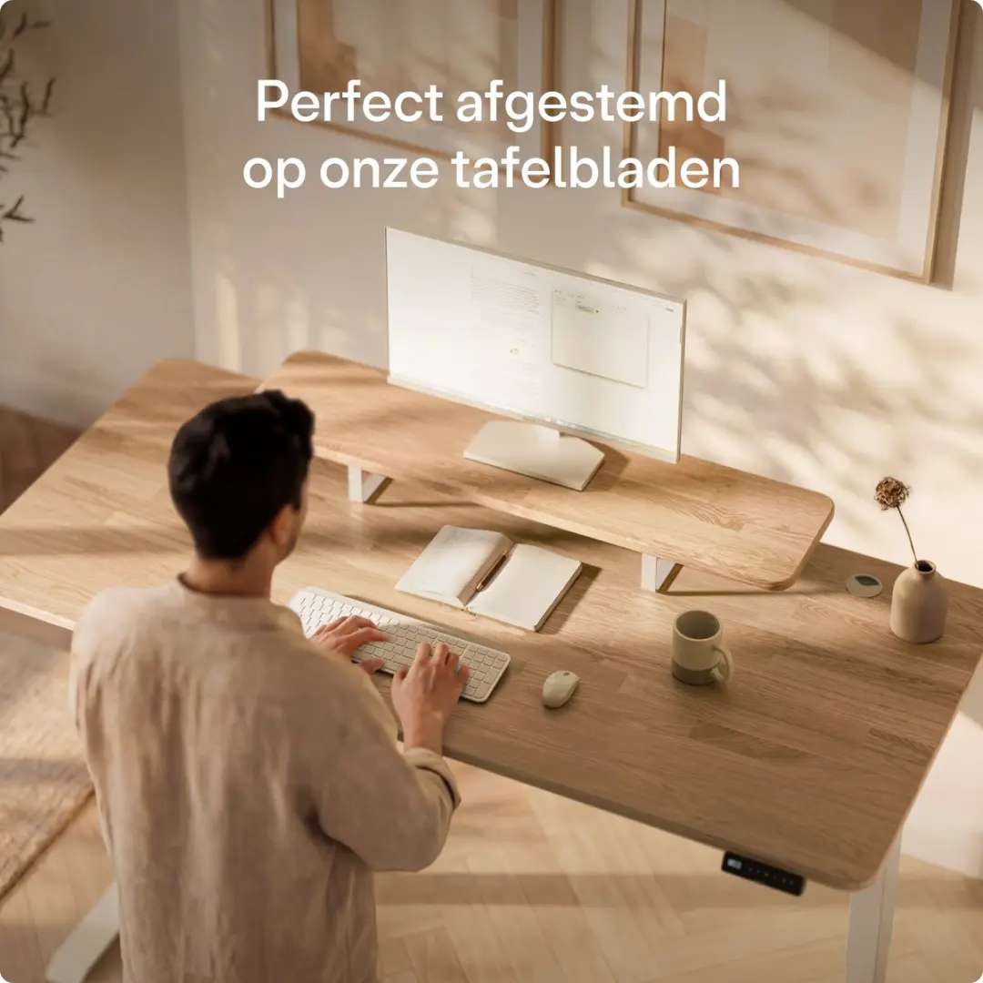 Desktronic Monitorstandaard 2 Schermen SKU_948 - 114x28cm