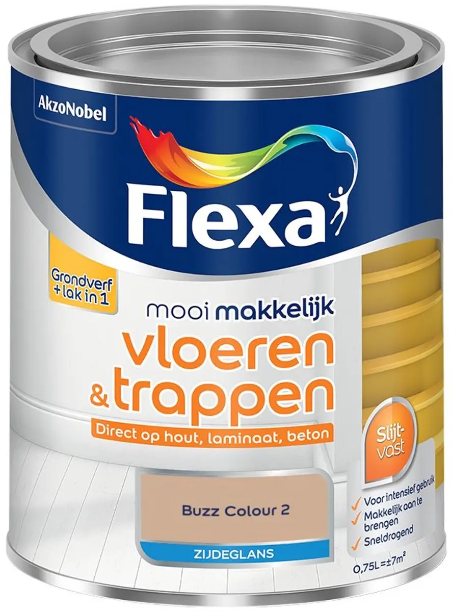 Flexa Mengverf Buzz Colour 2 - 750ml - Zijdeglans