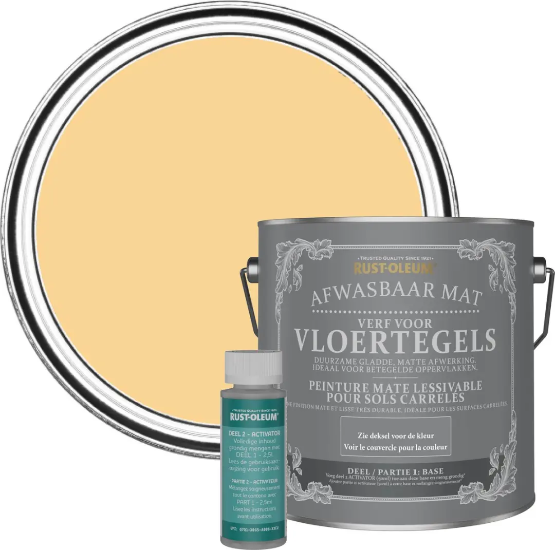 Rust-Oleum Vloertegelverf Mosterd 2,5L
