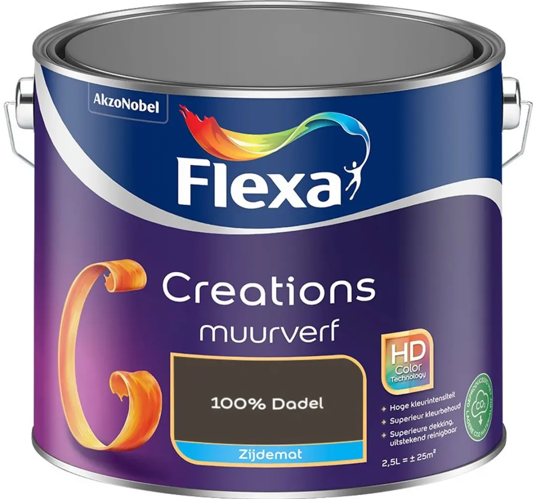 Flexa Creations Muurverf Zijdemat 100% Dadel