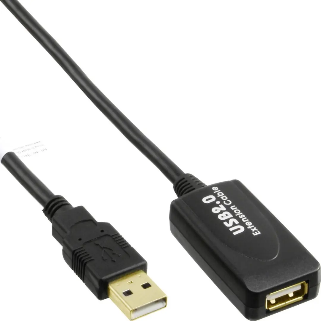 InLine USB2.0 Verlengkabel 15m