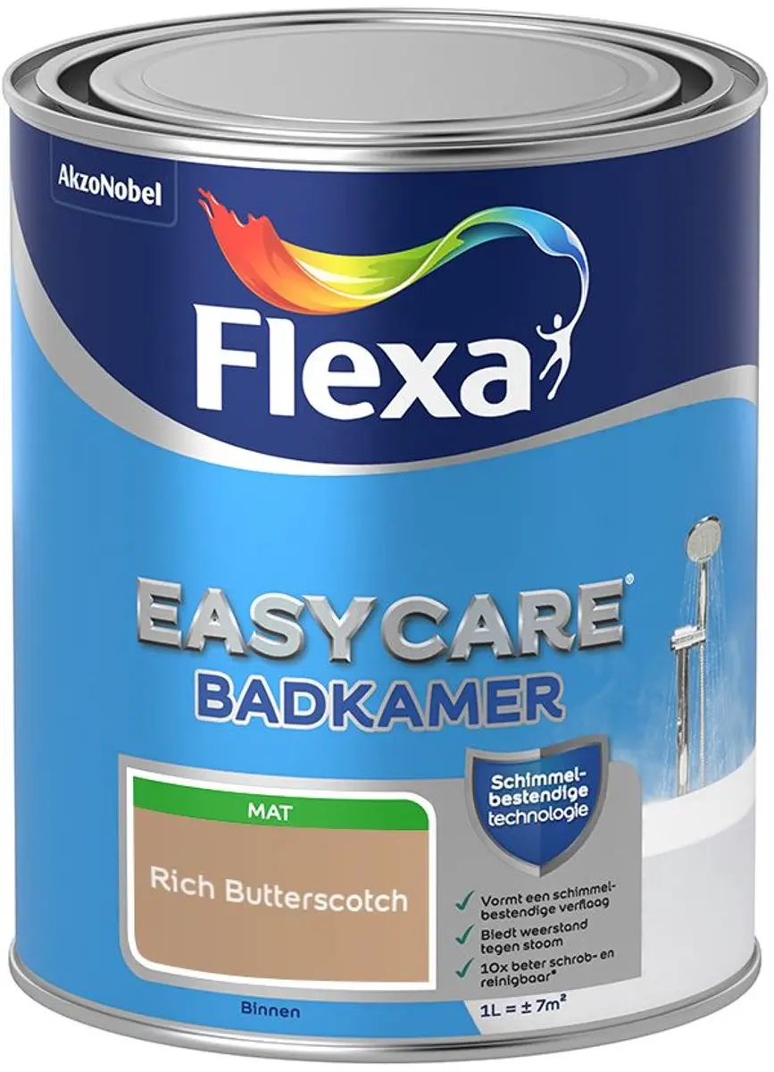 Flexa Easycare Badkamer Mengverf Rich Butterscotch 1L