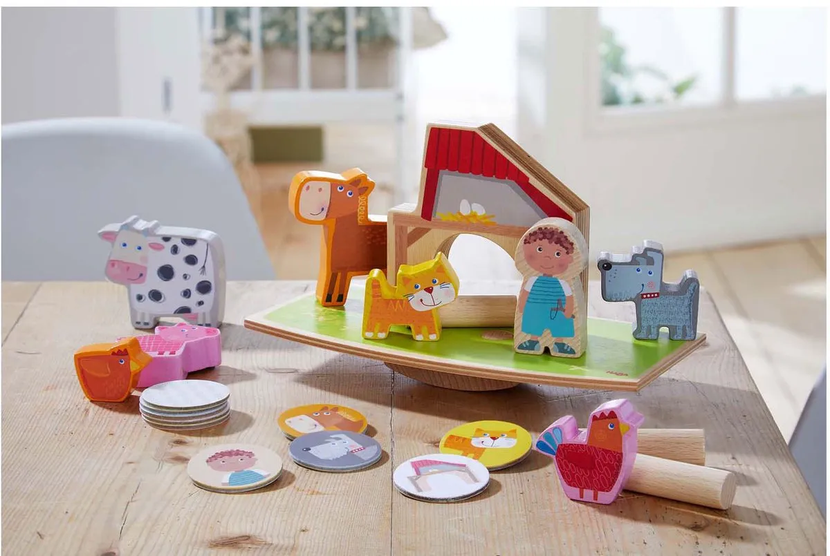 Haba Stapelspel Dier Junior 28,8cm - 23 Stuks