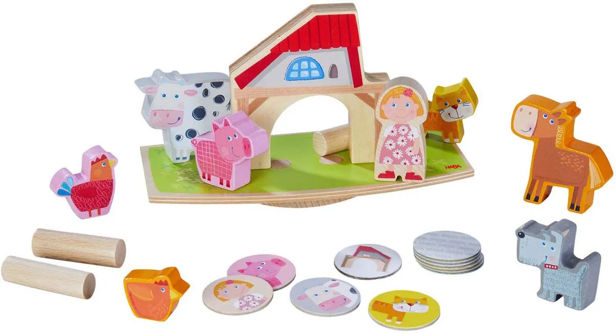 Haba Stapelspel Dier Junior 28,8cm - 23 Stuks